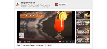 MagicDrinksTube, nuestro canal en YouTube ya es una realidad MagicDrinksTube, nuestro canal en YouTube ya es una realidad